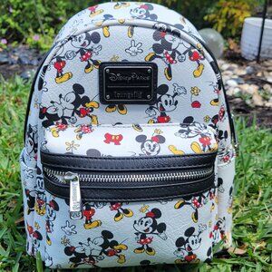 Loungefly - Disney Parks Mickey and Minnie Shorts Mini Backpack (BNWT)